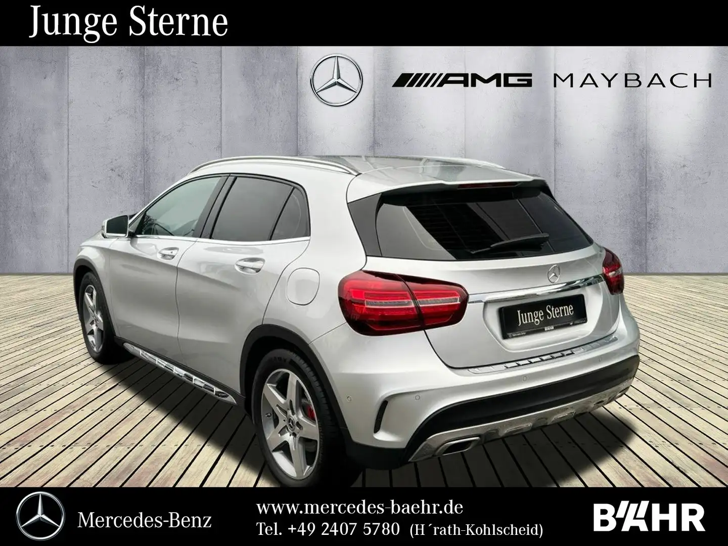 Mercedes-Benz GLA 180 GLA 180 AMG/Navi/LED-High/Parkpilot/SHZ/LMR-18" Argintiu - 2