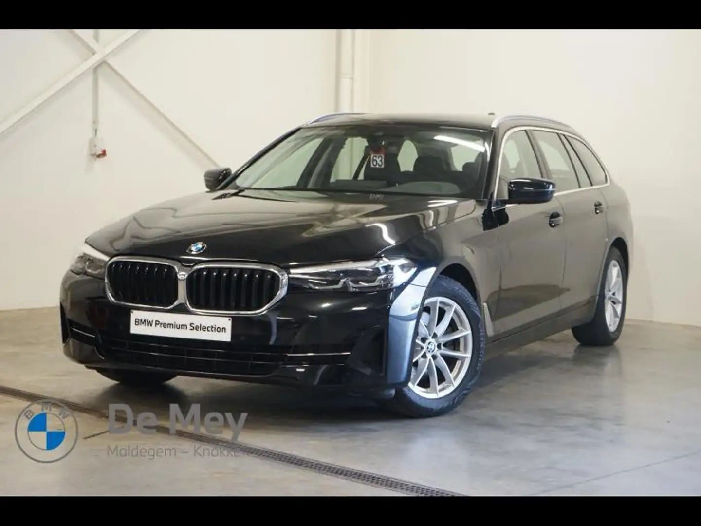 BMW 520 i Touring Zwart - 1