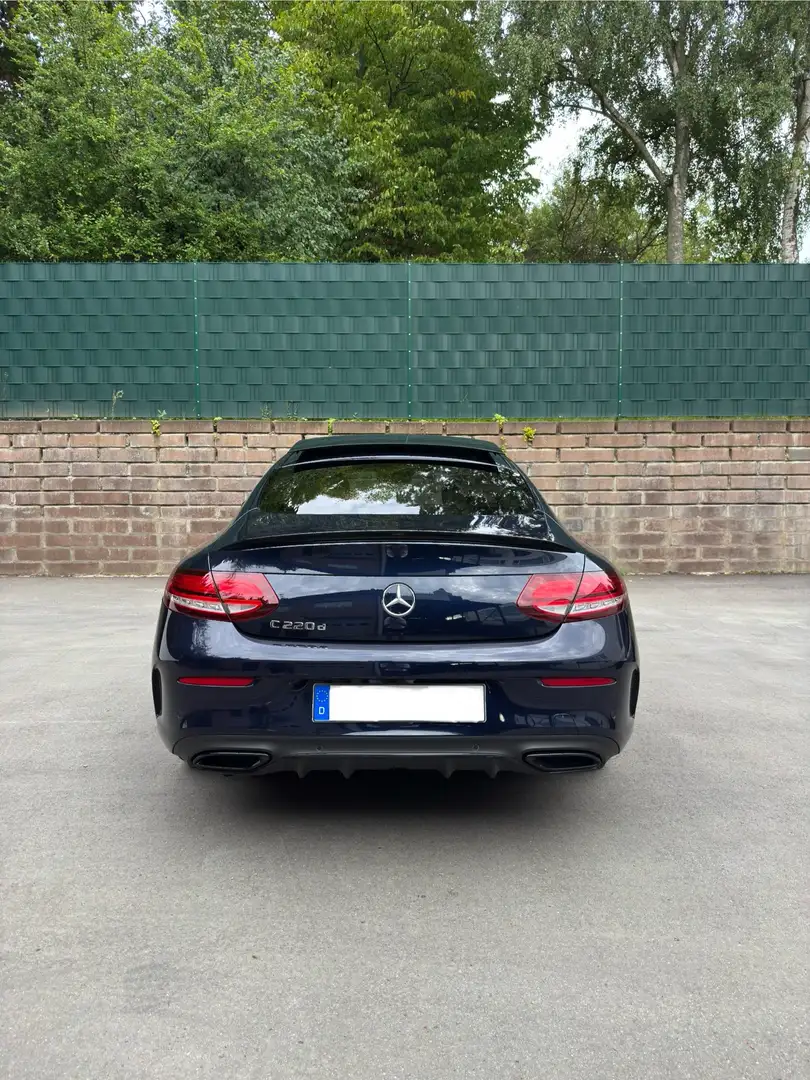 Mercedes-Benz C 220 Mercedes C Coupé 220d | AMG Line | 360 Grad Kamer Blau - 1
