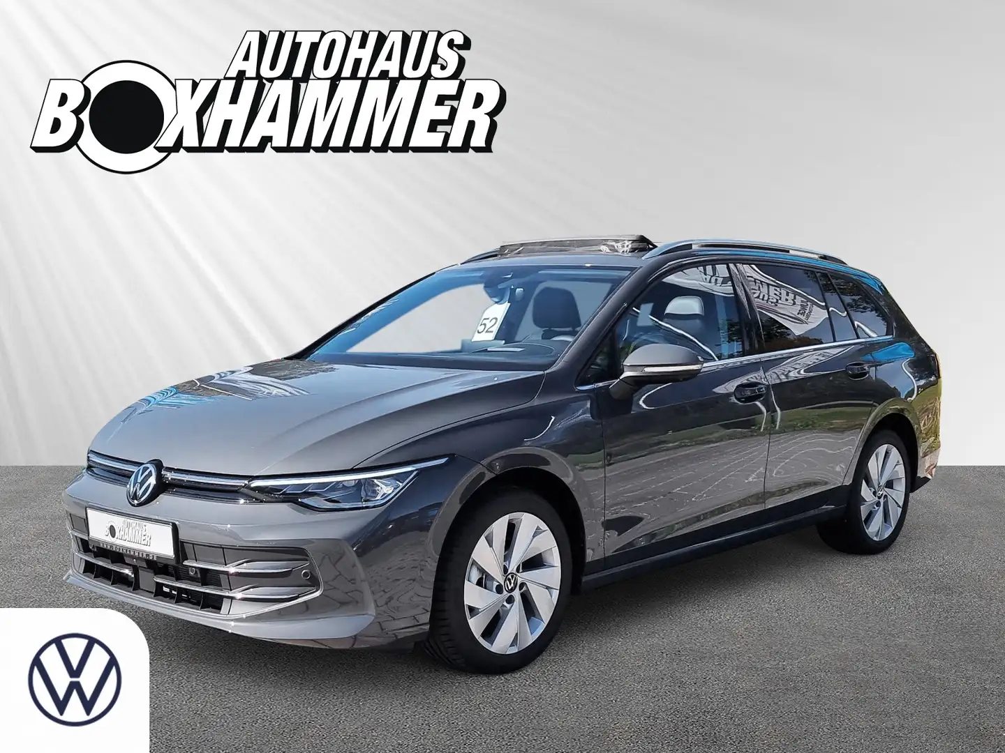 Volkswagen Golf Variant VIII Variant 1,5 eTSI DSG Style AHK+360KAM+SIDE. Grau - 1