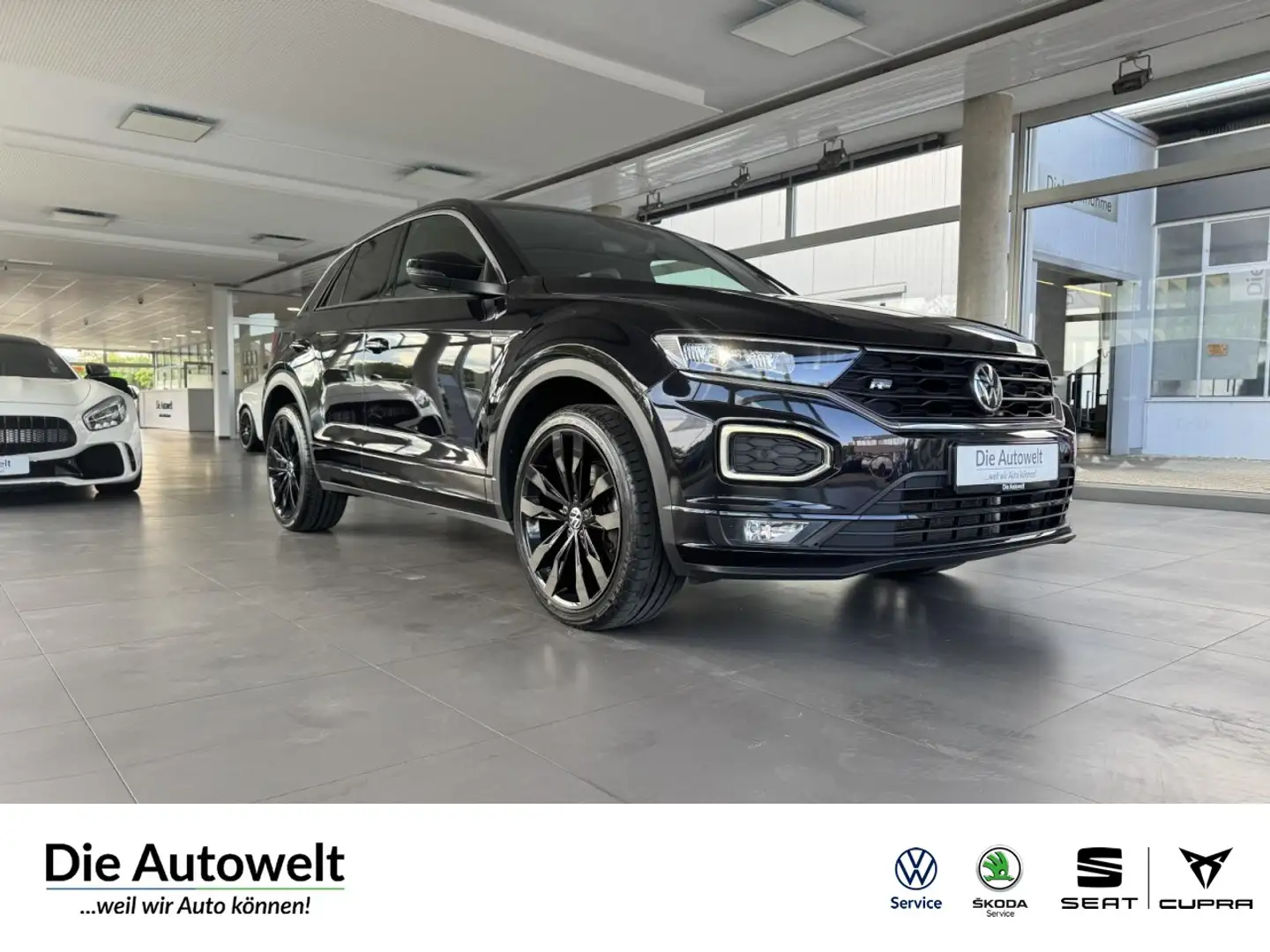 Volkswagen T-Roc Sport 1.5 TSI DSG 2x R-LINE LED ACC PDC BT Schwarz - 1