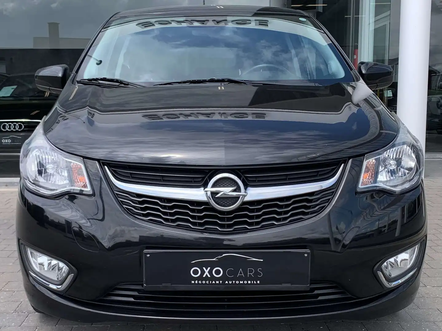 Opel Karl 1.0i Cosmo / Cuir / Clim Auto / Cruise / Bluetooth Noir - 2