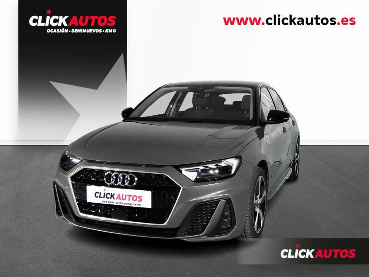 Audi A1 Sportback 1.0 TFSI 95CV 25 Adrenalin Grijs - 1