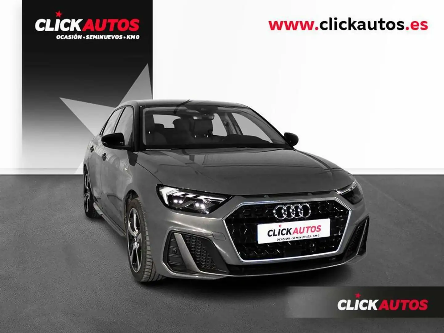 Audi A1 Sportback 1.0 TFSI 95CV 25 Adrenalin Grijs - 2