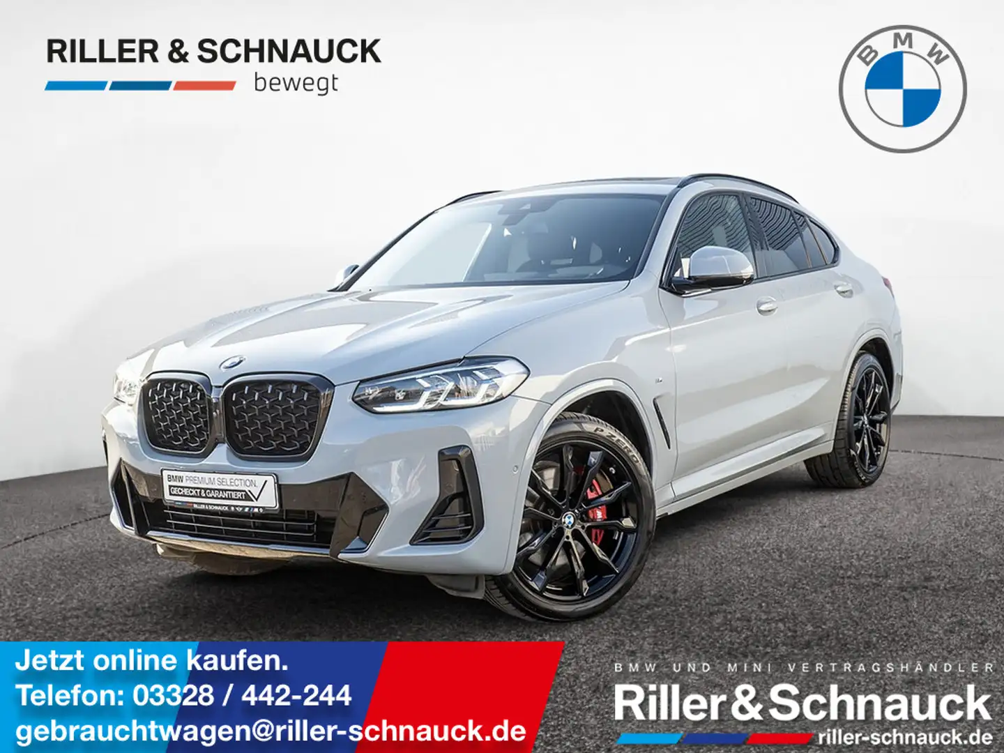 BMW X4 xDrive 30i M-Sport AHK+PANO+STANDHZG+20ZOL Grau - 1
