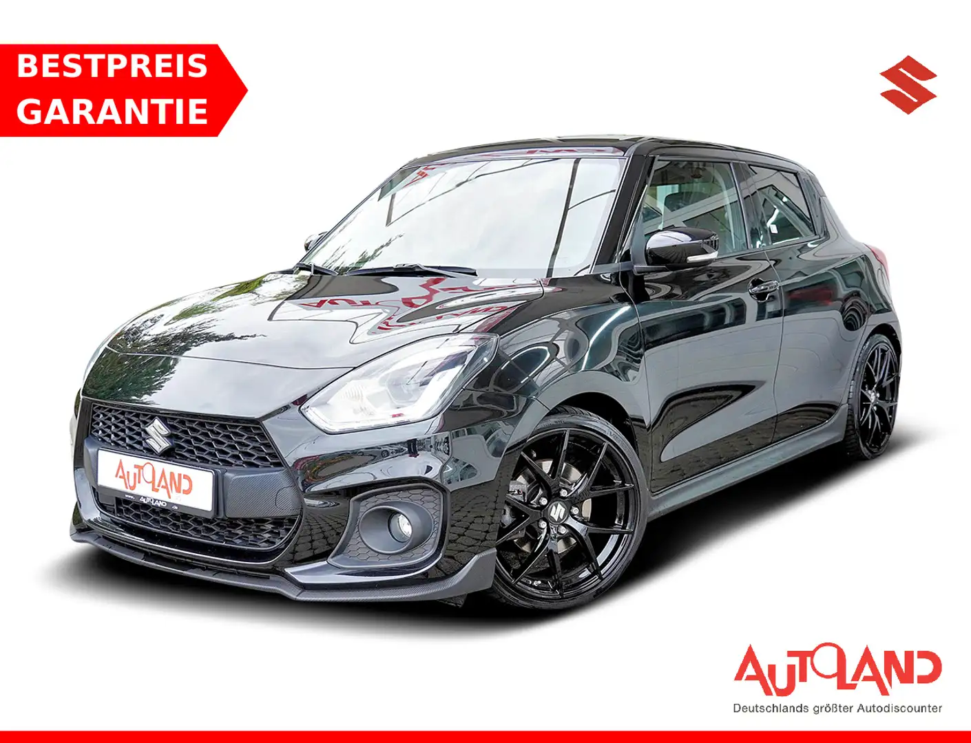 Suzuki Swift 1.4 M-Hybrid Sport LED Navi ACC Kamera DAB Noir - 1