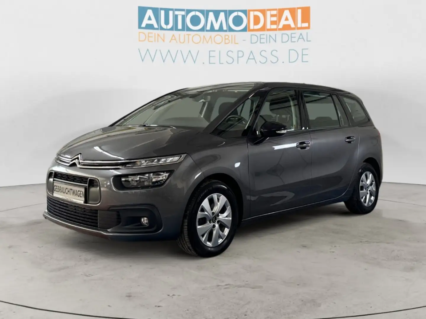 Citroen C4 Picasso Live Pack 7-Sitzer NAV DIG-DISPLAY SHZ TEMPOMAT AP Szürke - 2