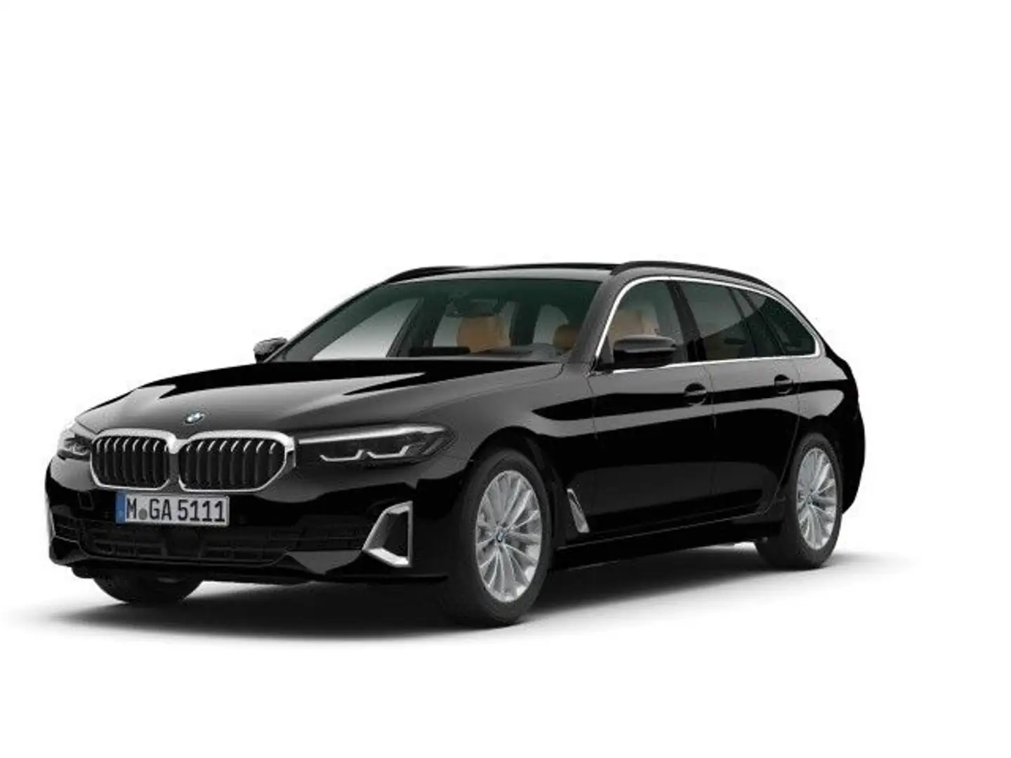 BMW 520 d Touring Luxury Line Aut. Panorama Klimaaut. Schwarz - 1