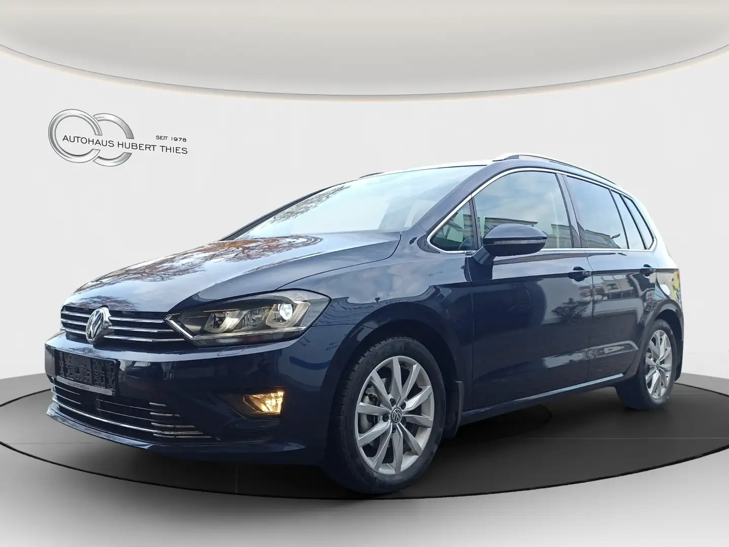 Volkswagen Golf VII Sportsvan 1.4 TSI DSG Highline Blau - 1