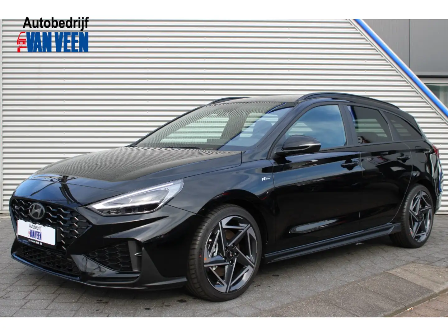 Hyundai i30 Wagon 1.5 T-GDi MHEV N Line Automaat | Navi | Came Zwart - 1