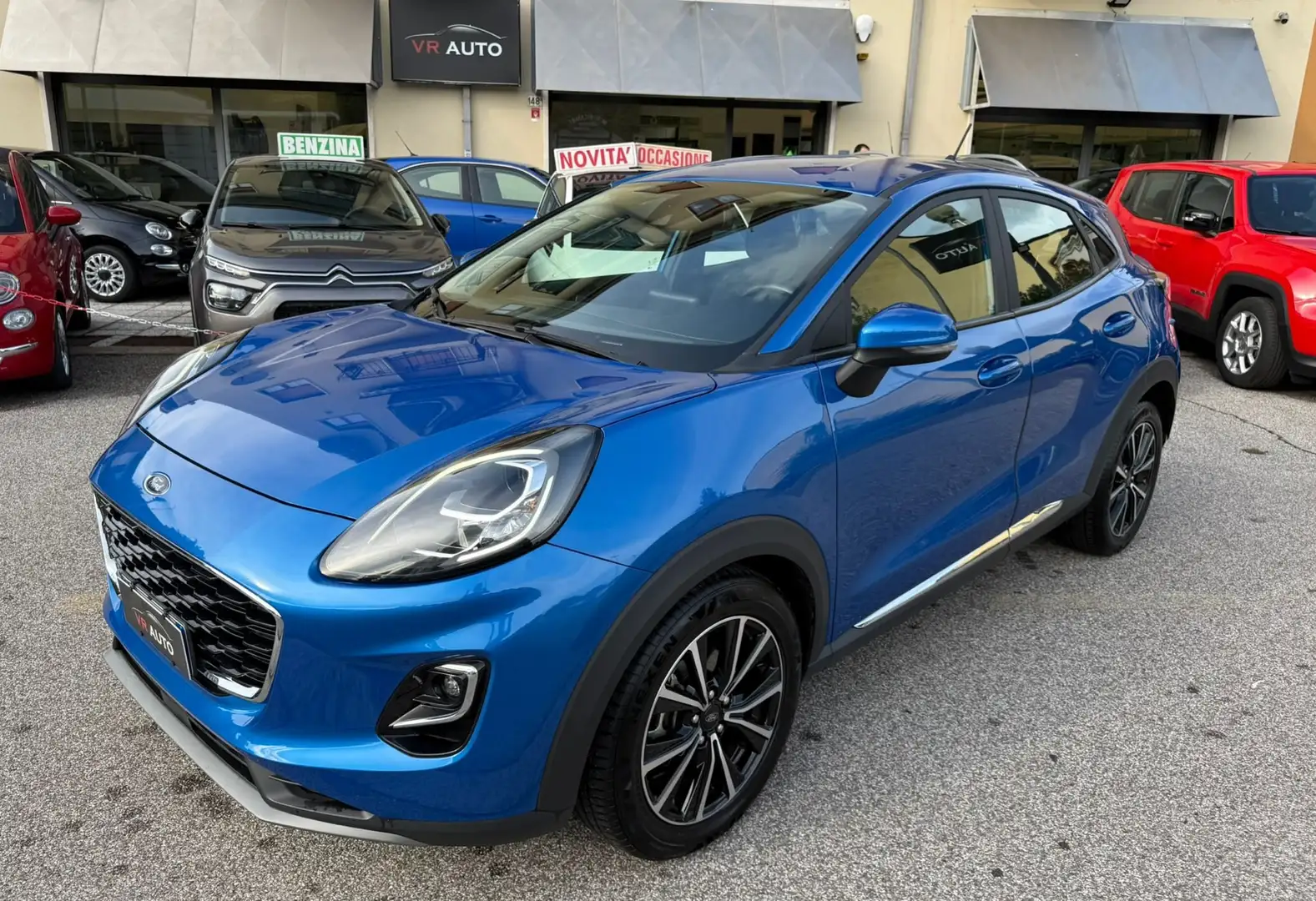 Ford Puma AUTOM. 1.0 ecoboost HYBRID Titanium PROMO FIN Bleu - 1