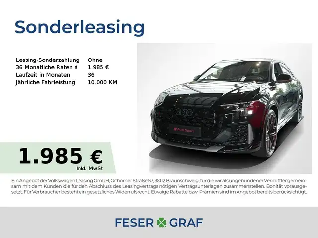 Audi RS Q8 in Black for sale