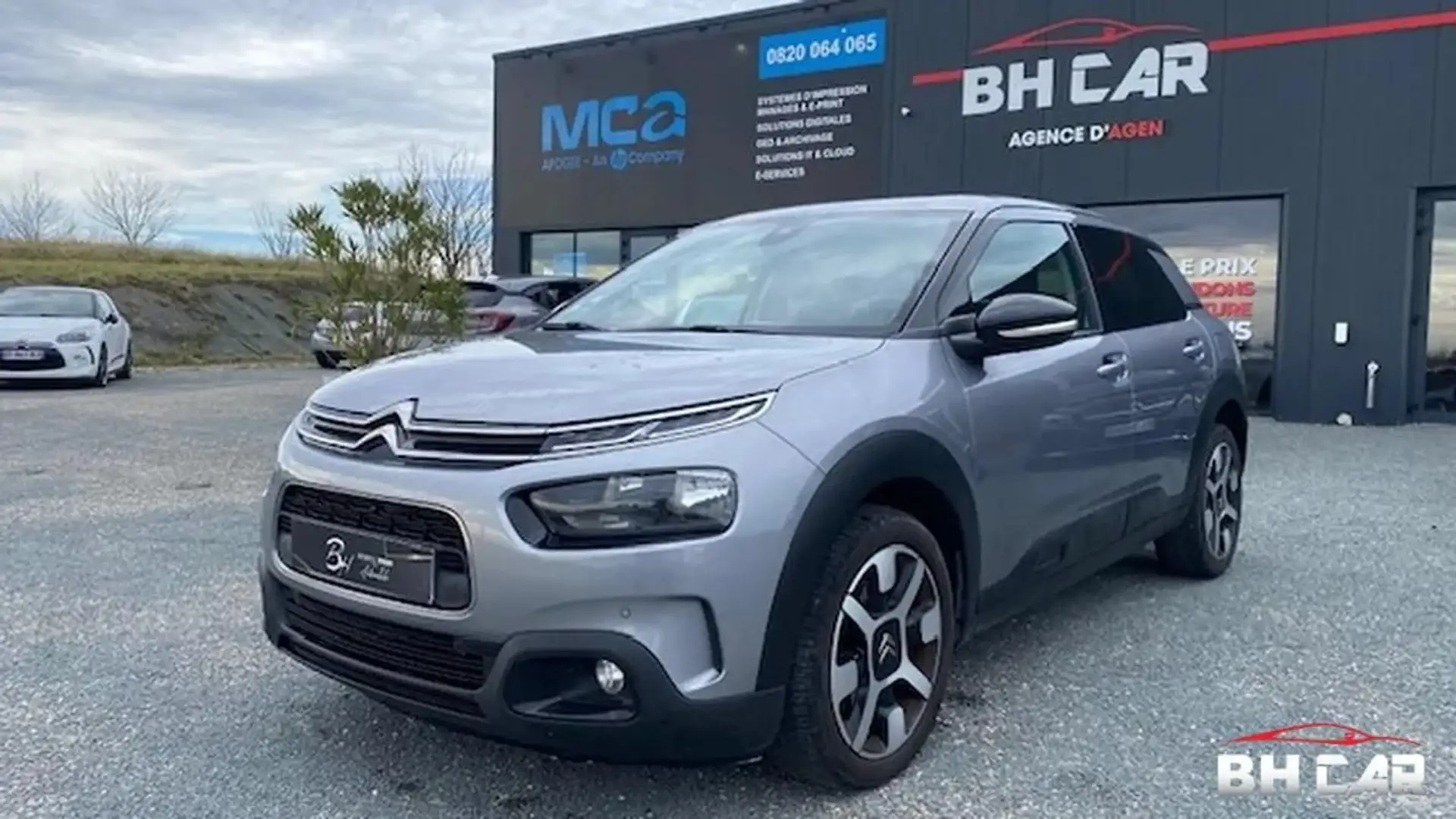 Citroen C4 Cactus 1.5 BLUEHDI 120 SHINE EAT BVA START-STOP Gris - 1