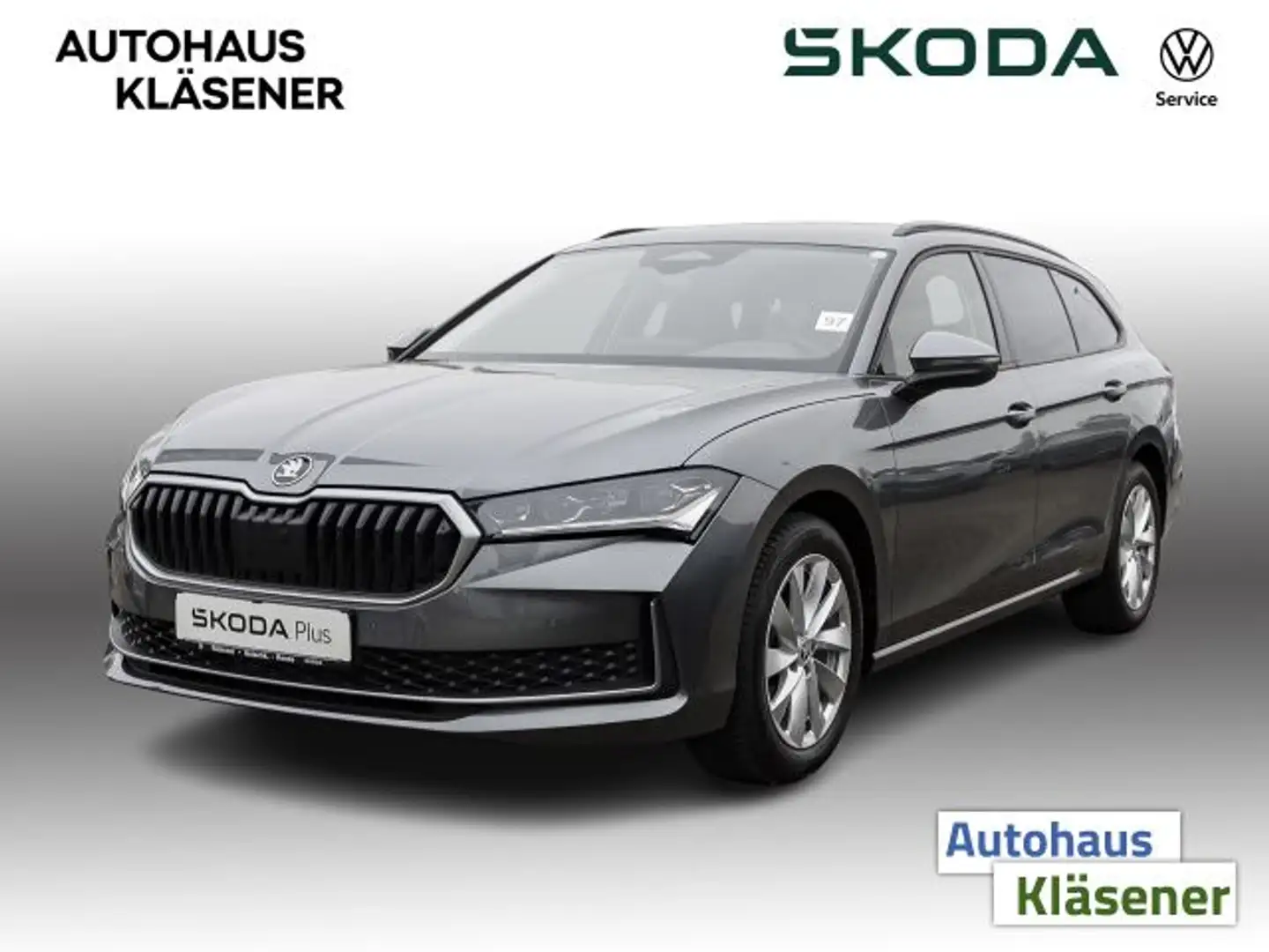 Skoda Superb Combi 110KW DSG NAV KESSY MATRIX ACC AHK Grau - 2