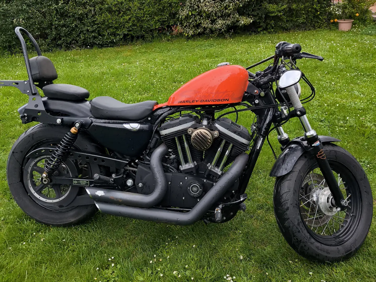 Harley-Davidson Sportster Forty Eight Oranžová - 1