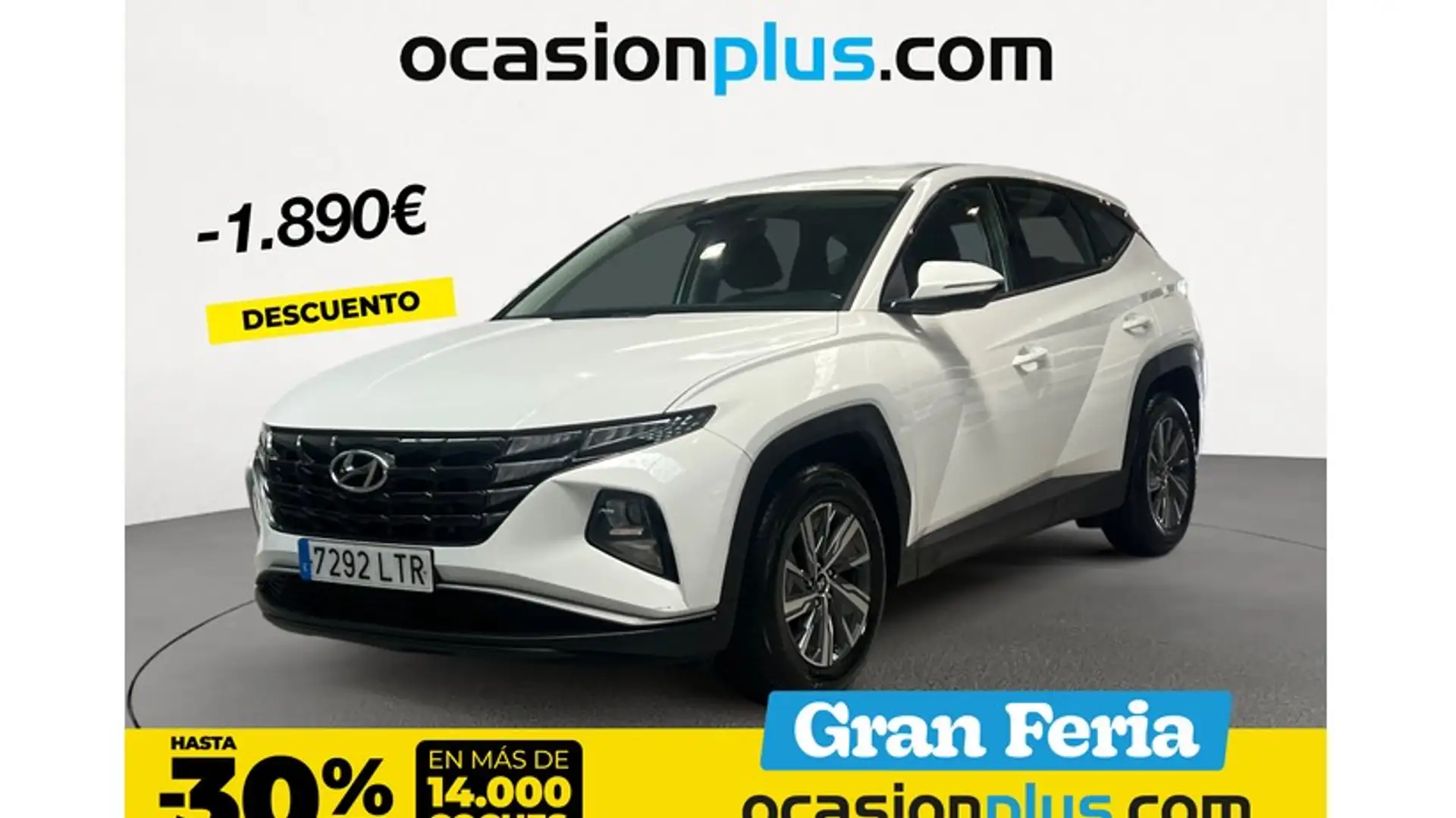 Hyundai TUCSON 1.6 TGDI Klass 4x2 Wit - 1