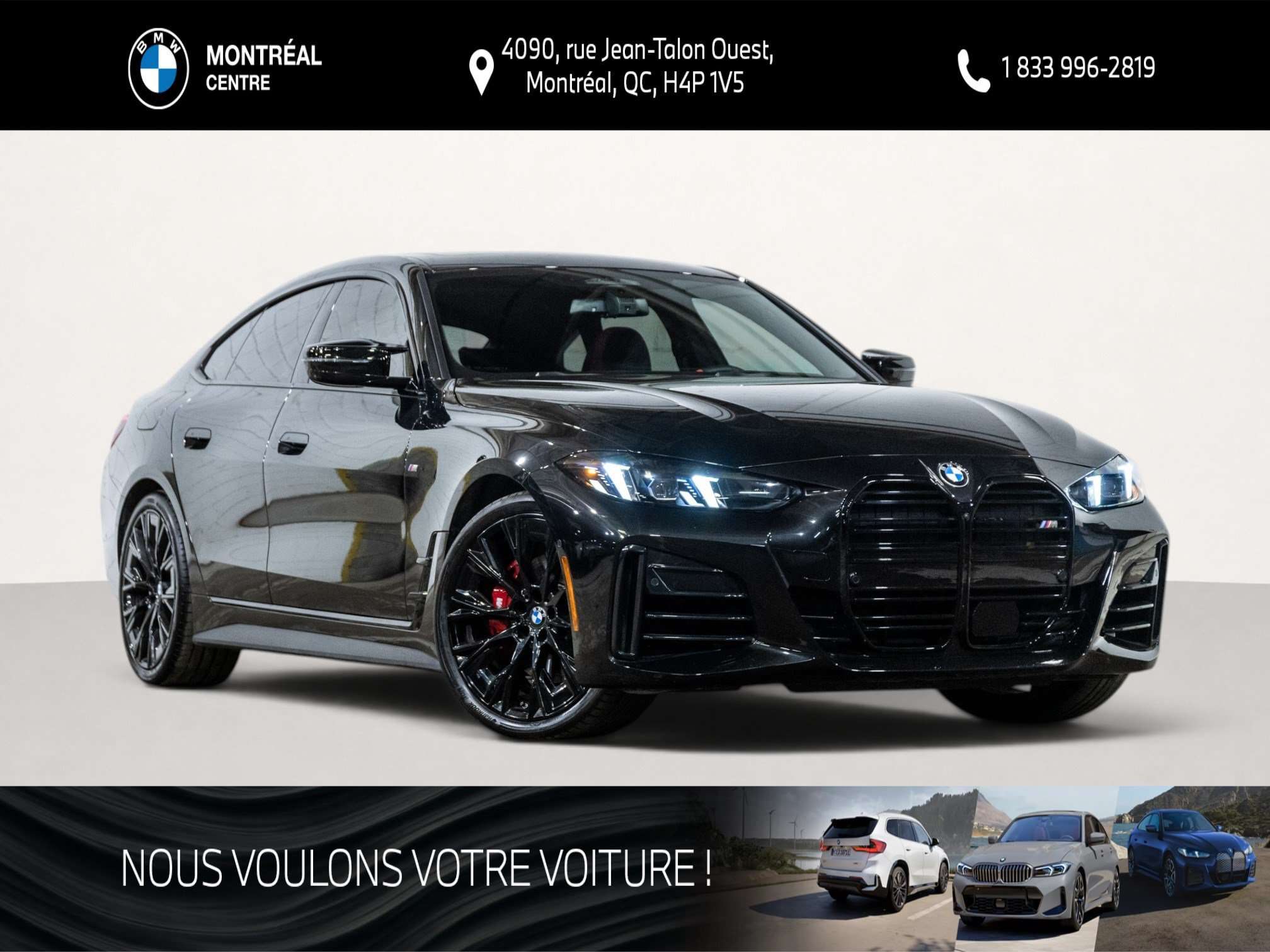 2026 BMW 4 Series M440i xDrive | Édition Exclusive | M Sport Pro | F