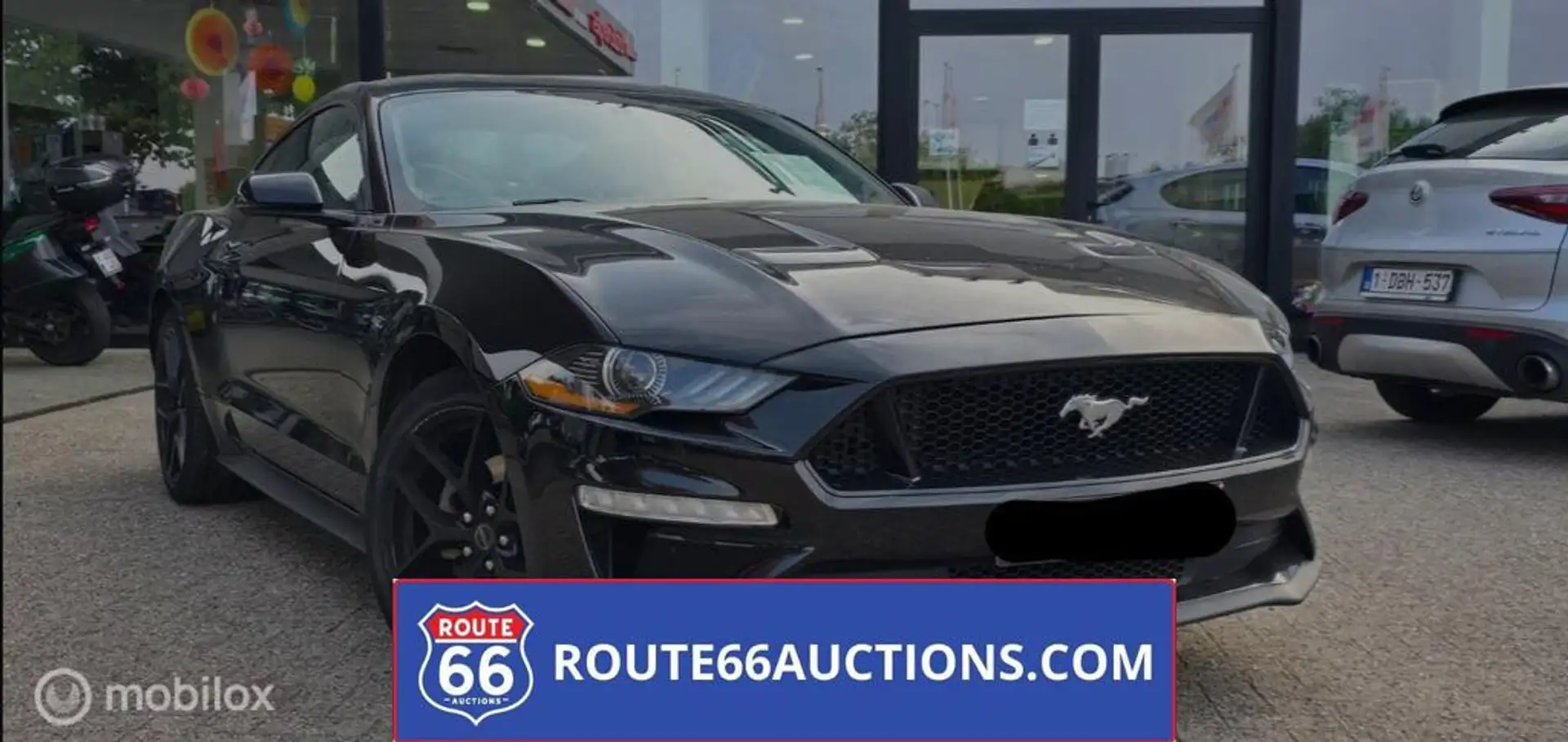 Ford Mustang Coupe | 2018 | Route 66 Auctions Schwarz - 1