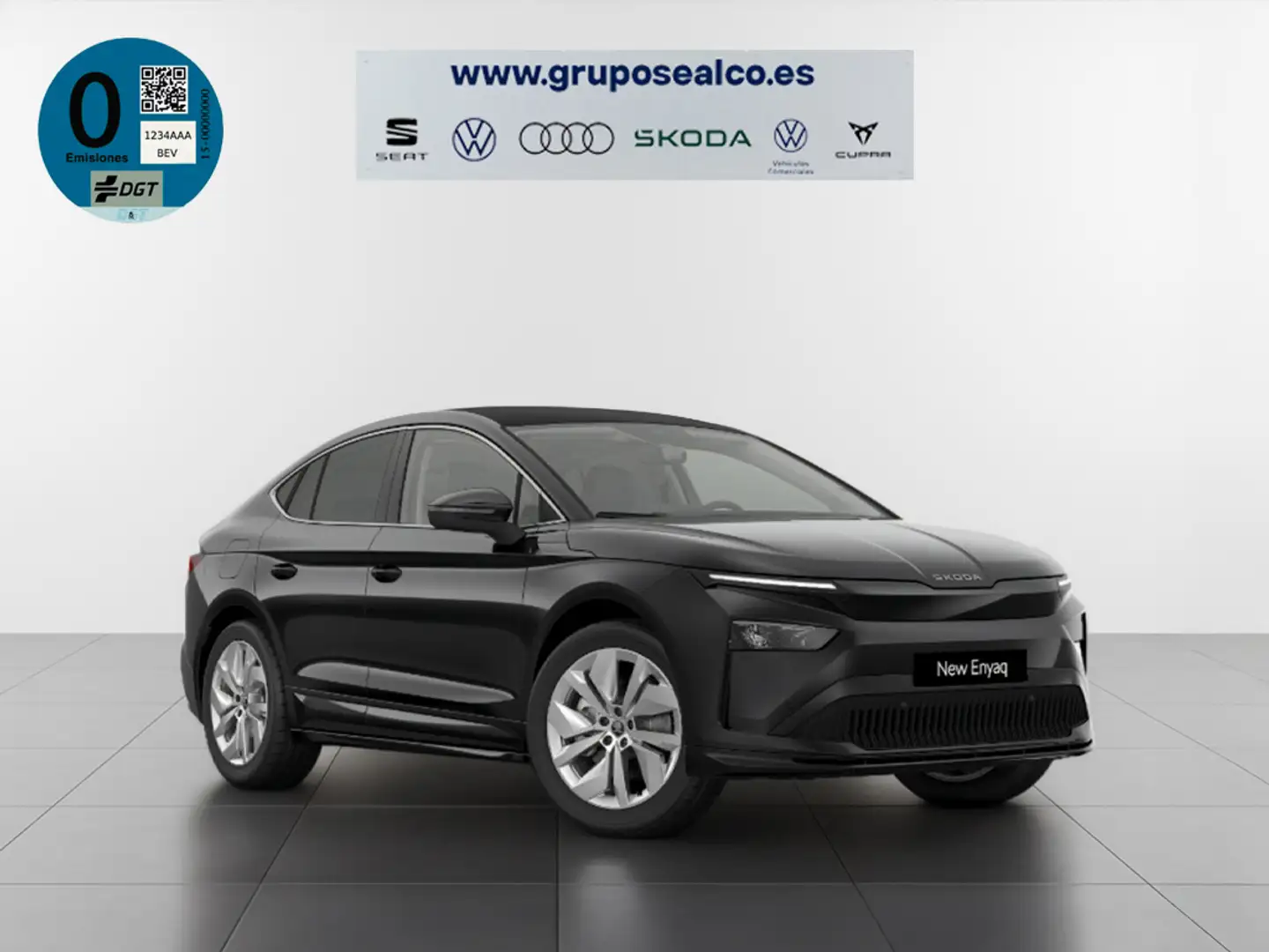 Skoda Enyaq Coupé 85 210kW 82kwh Negro - 1