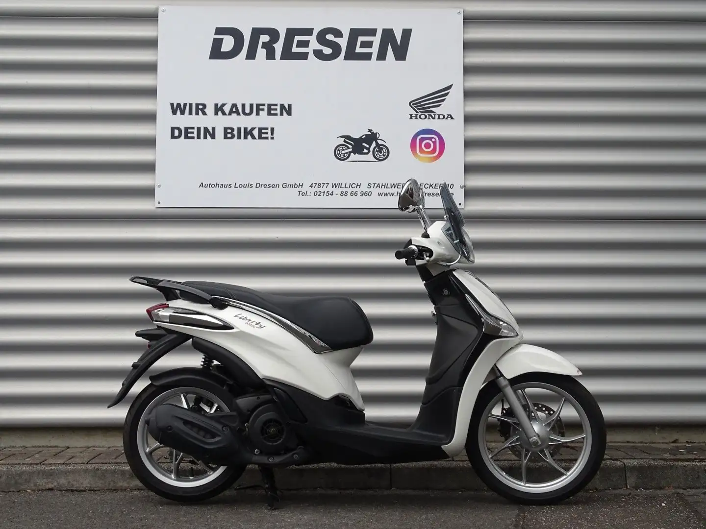 Piaggio Liberty 125 i-Get ABS * 3.200 KM * Blanc - 1