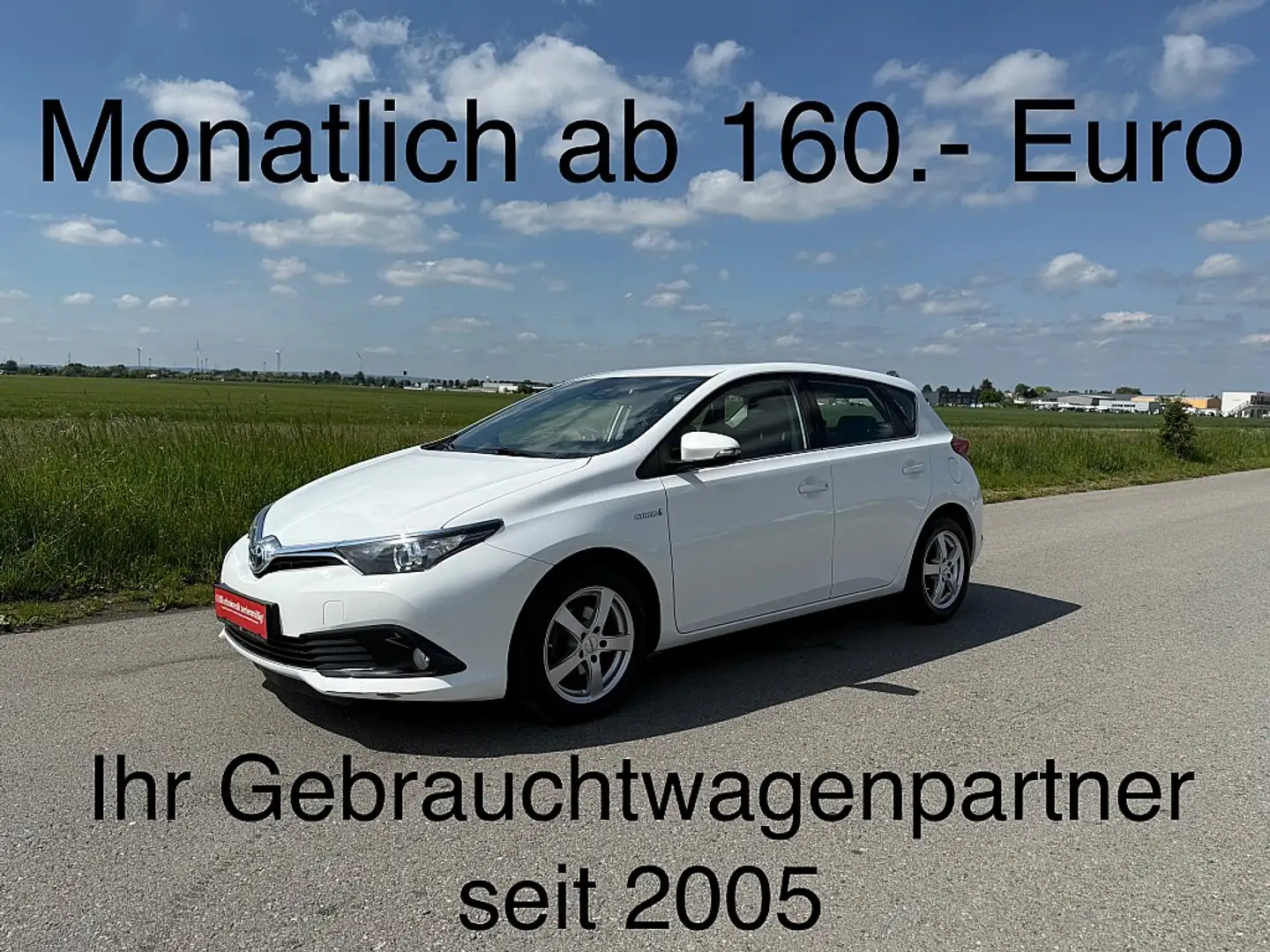 Toyota Auris 1,8 VVT-i Hybrid Active *** 1. Besitz *** MwSt.... Blanc - 1