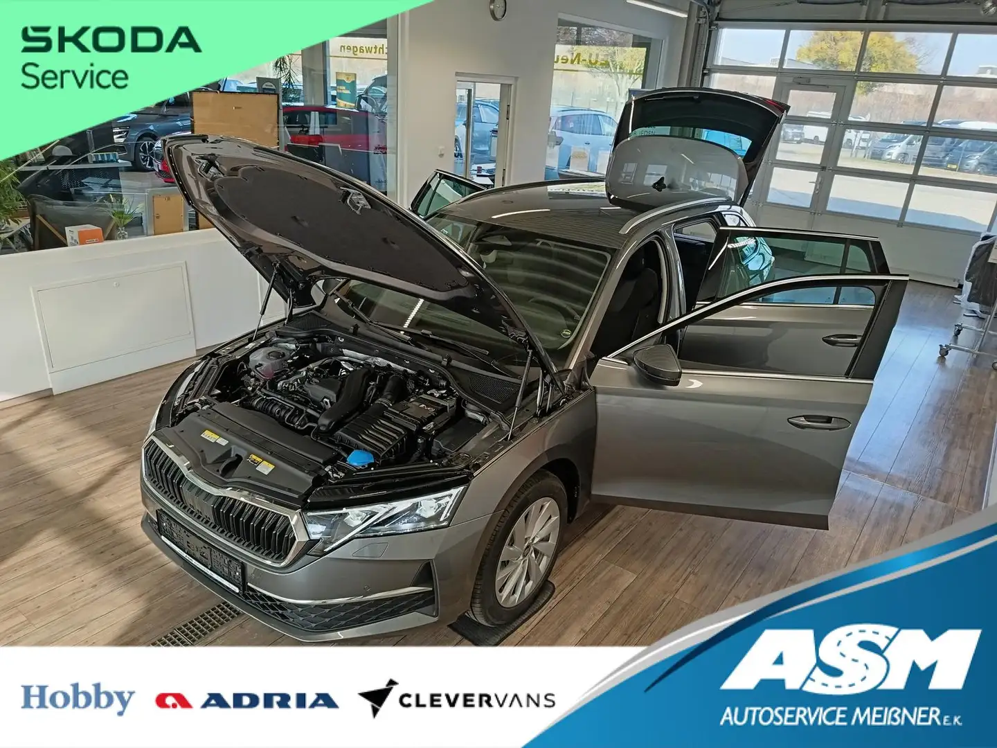 Skoda Octavia Combi Selection 1,5 TSI DSG*AHK*ACC*LED* Grau - 1