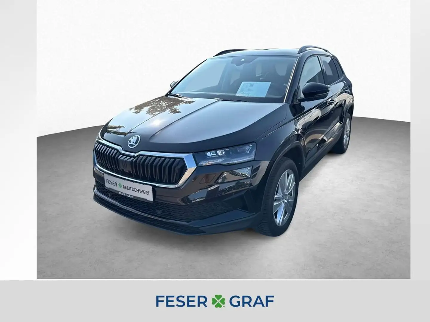 Skoda Karoq Selection 1.5 TSI DSG LED Sunset Navi SHZ Schwarz - 1