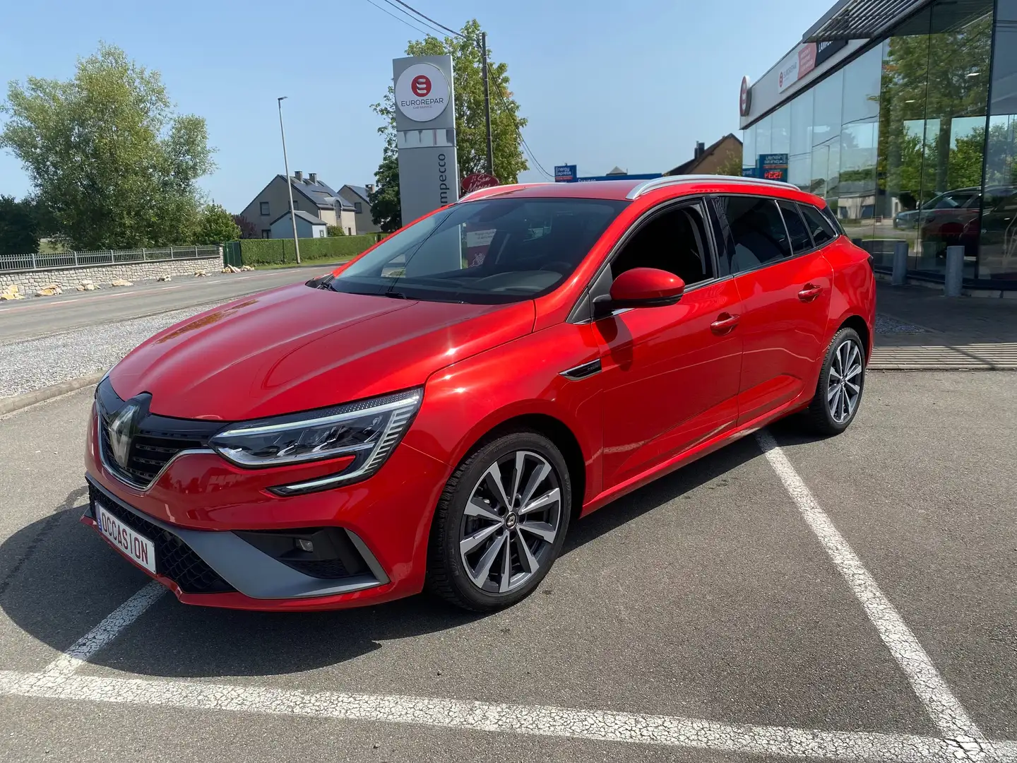 Renault Megane Mégane SW 1.5 D  AUTOMATIQUE  R.S. Line GARANTI Rouge - 1