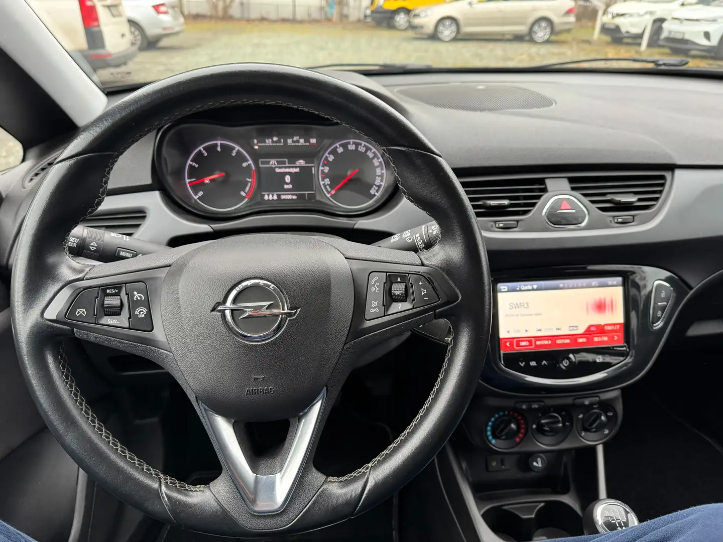 Opel Corsa Edition TÜV NEU Zwart - 2