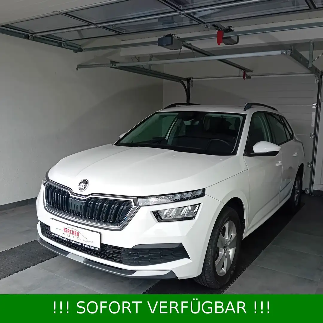 Skoda Kamiq TSI Ambition PDC*beh.Frontschei*AHK*KAMERA Blanc - 1