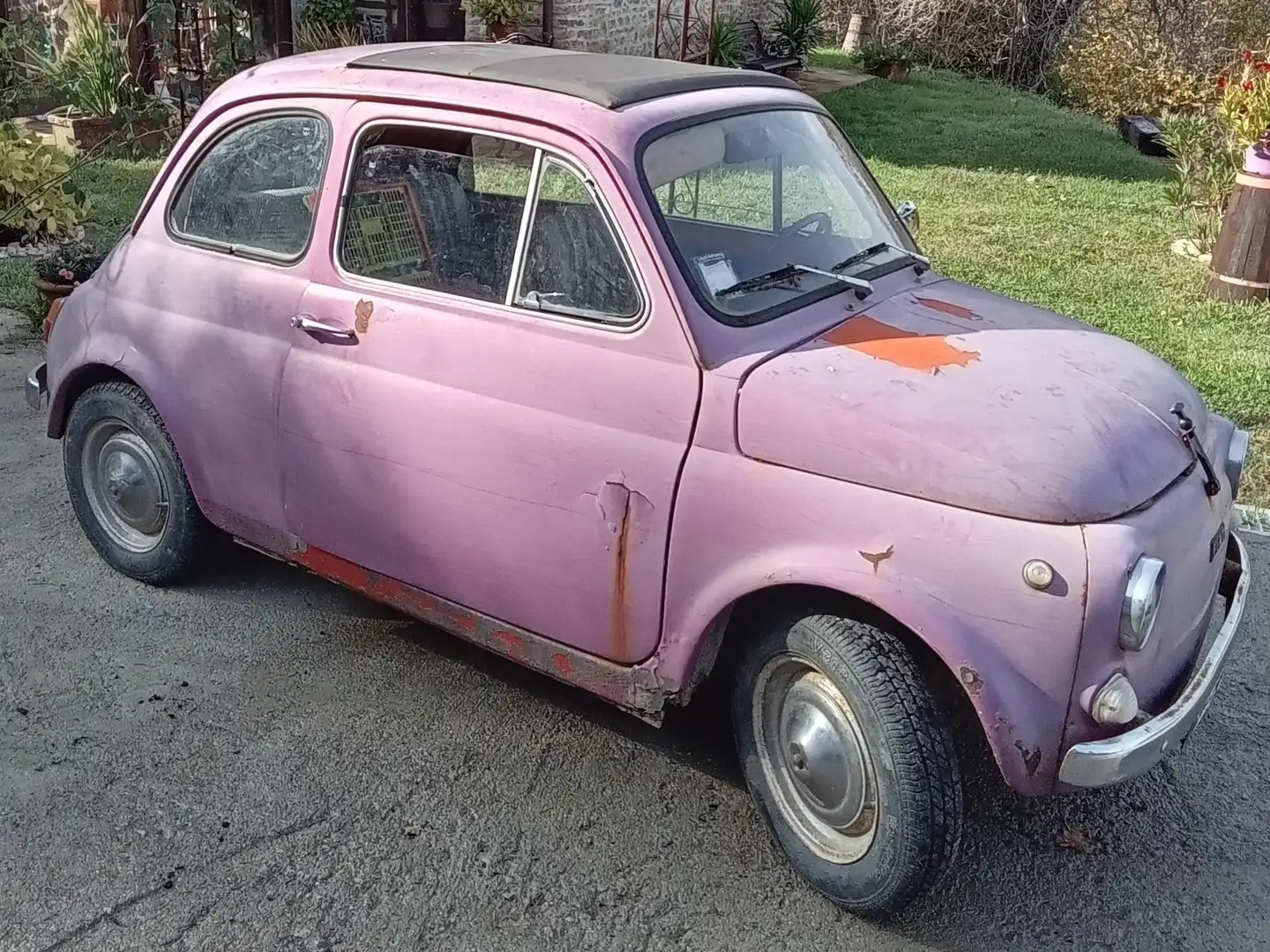 Fiat 500 F Berlina Violet - 2