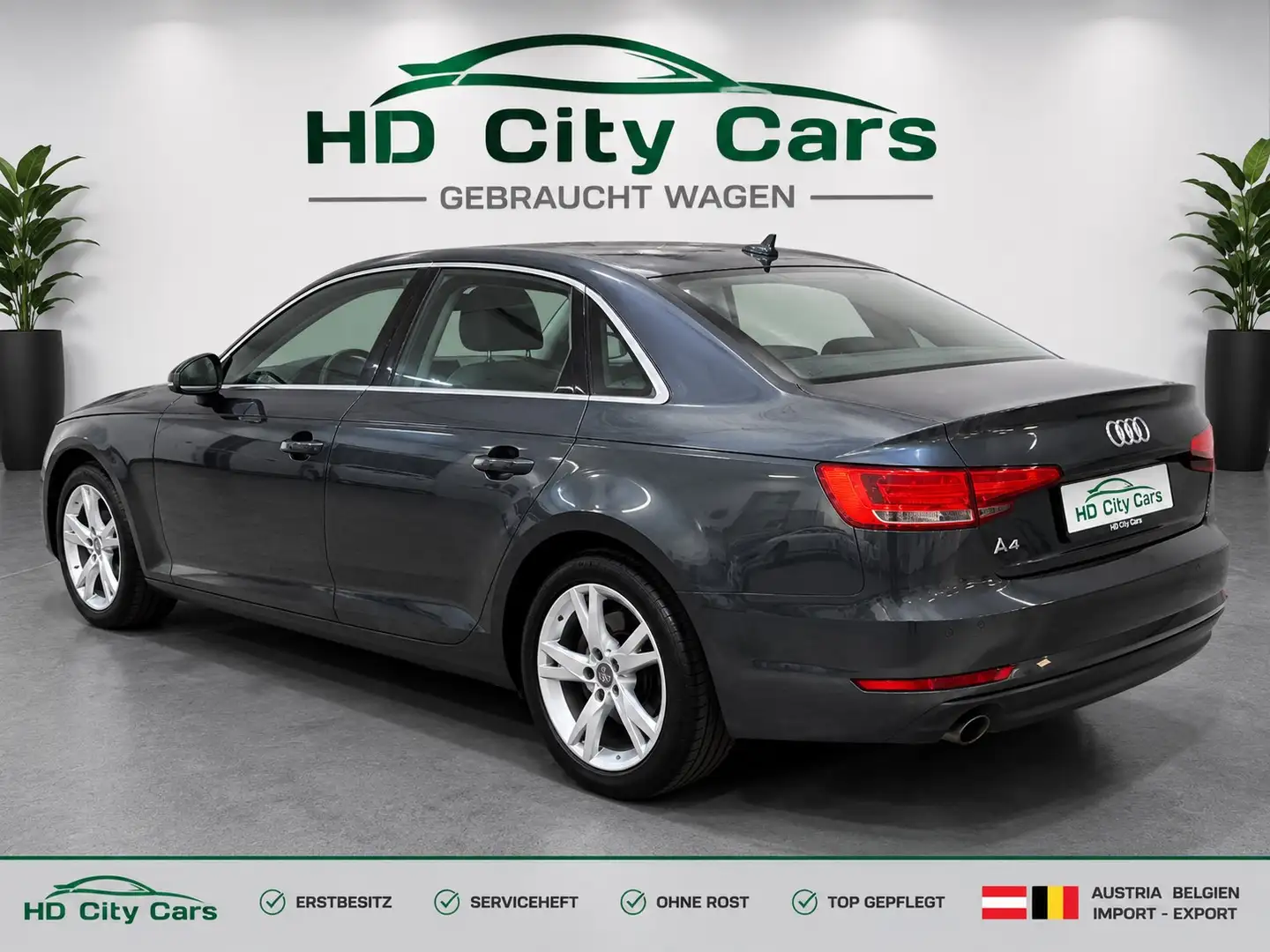 Audi A4 Business Edition ERSTBESITZ/HÄNDLER EXPORT!! Grau - 2