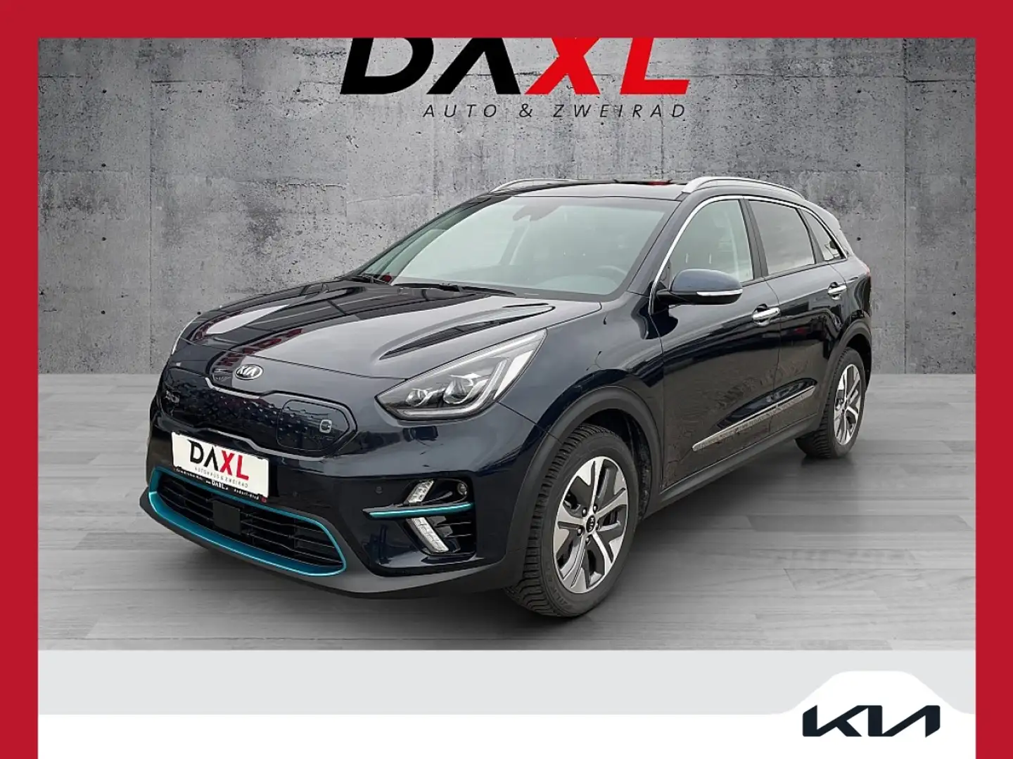 Kia e-Niro Niro EV 64kWh long Range Platin Aut. *3ph.* *SD* Bleu - 1