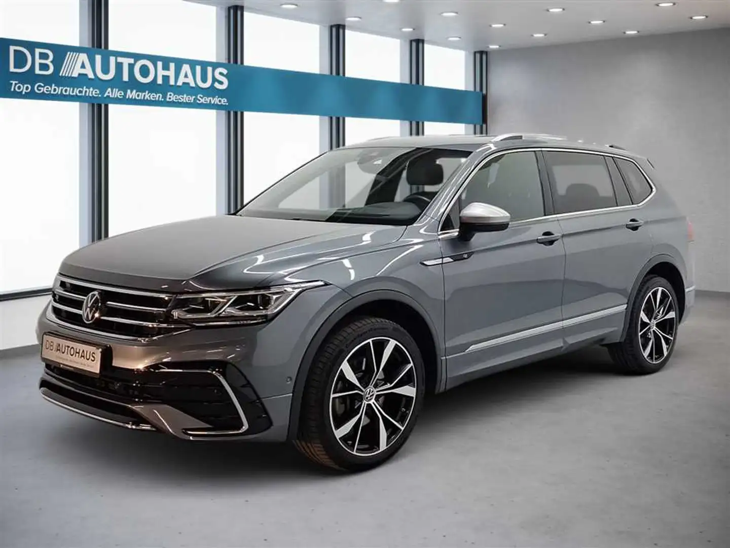 Volkswagen Tiguan Allspace R-Line 2.0 TDI DSG 4MOTION Grau - 1