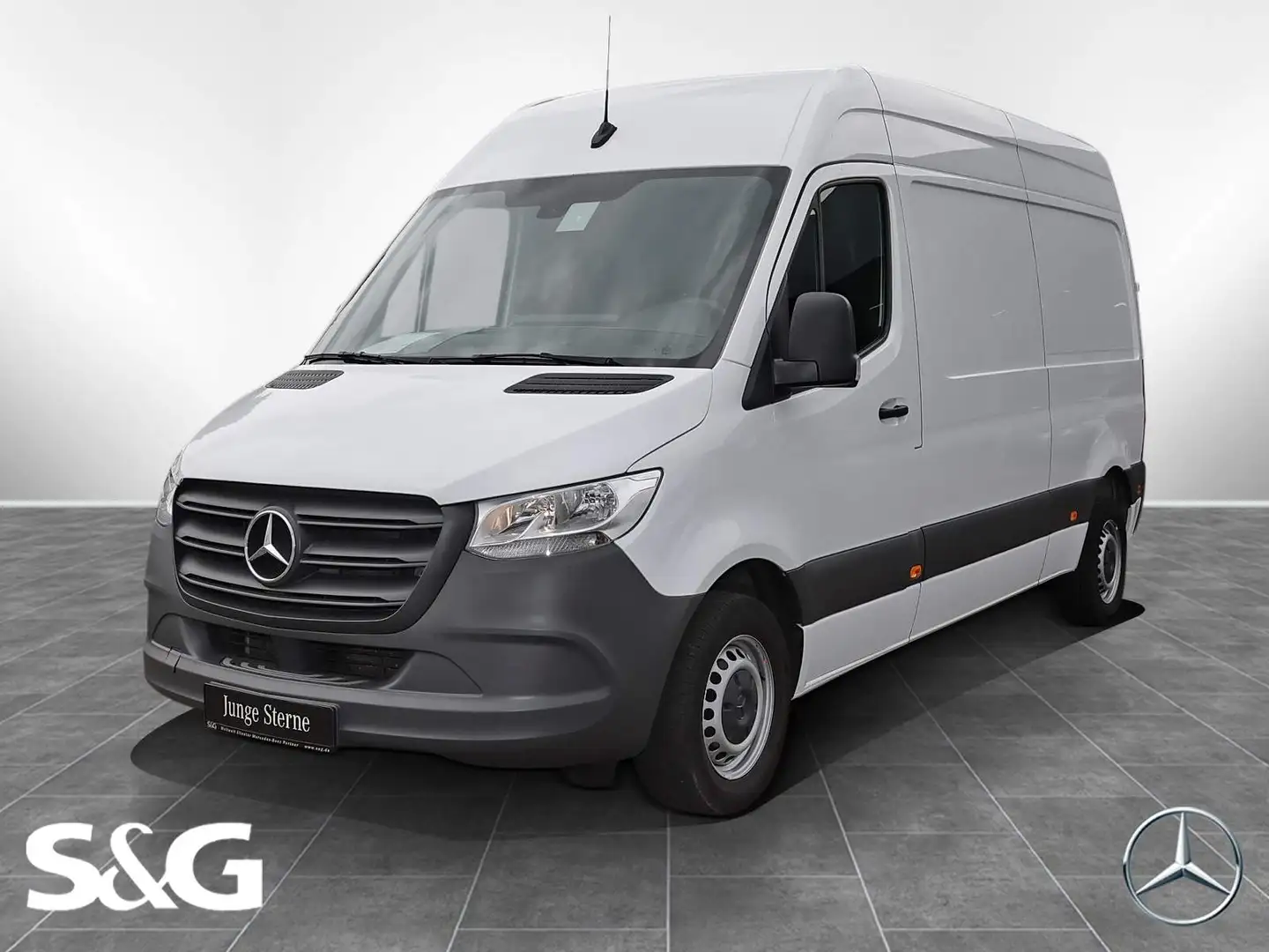 Mercedes-Benz Sprinter 215 CDI Kasten Hochdach Standard Wit - 1