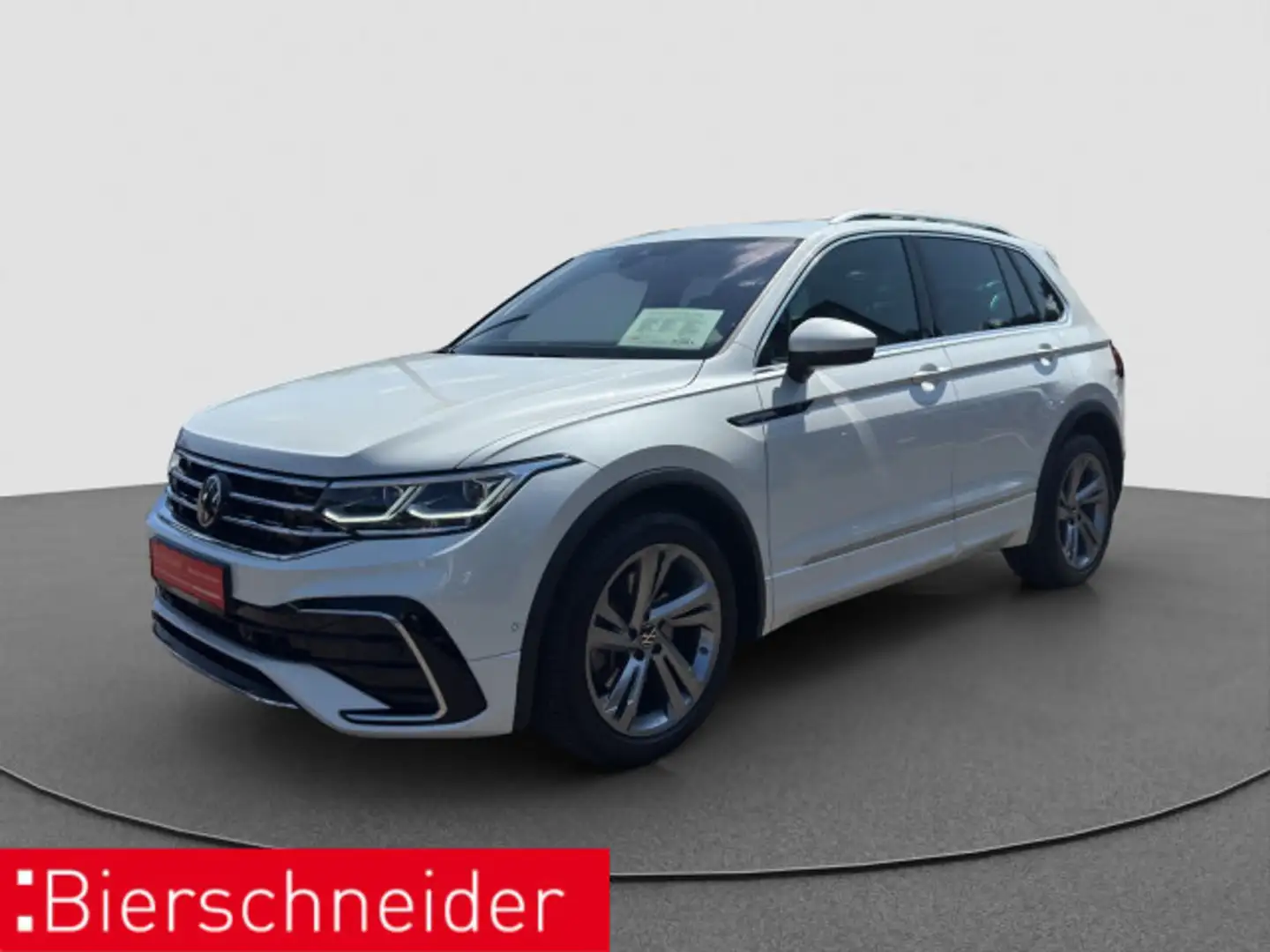 Volkswagen Tiguan 2.0 TSI DSG 4Mo R-Line AHK PANO LEDER STA Weiß - 1