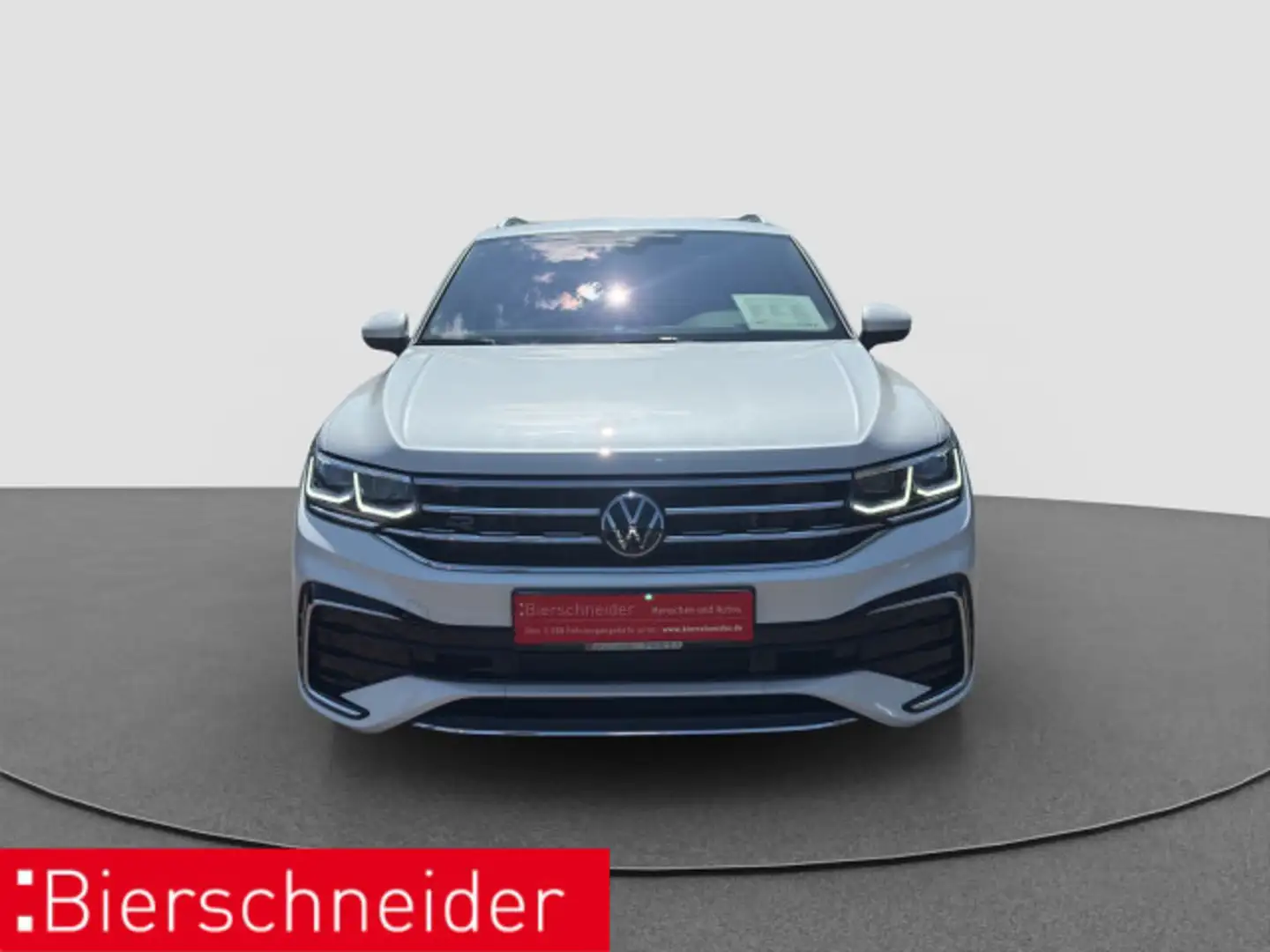 Volkswagen Tiguan 2.0 TSI DSG 4Mo R-Line AHK PANO LEDER STA Weiß - 2