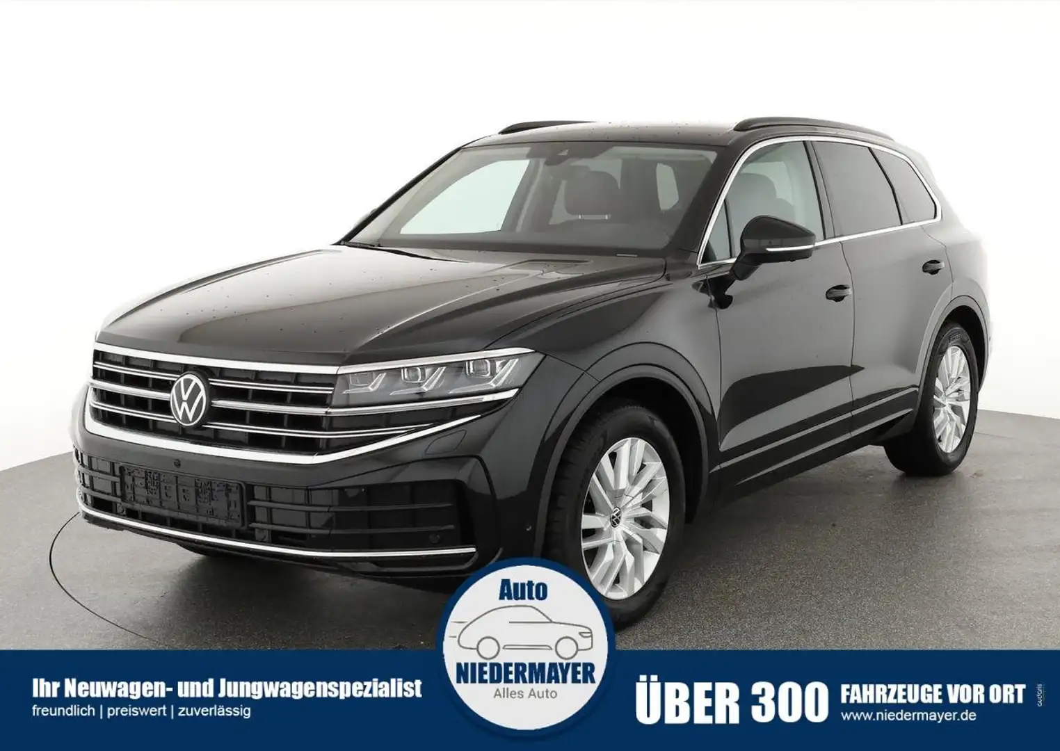 Volkswagen Touareg 3.0 V6 TDI Elegance, Luft, Leder, AHK, easyOpen, 1 Schwarz - 1