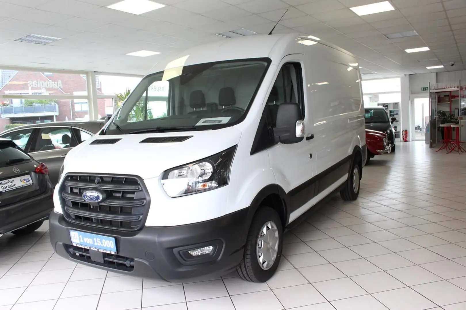 Ford Transit H2L1.Kamera.Tempomat.AHK Weiß - 1