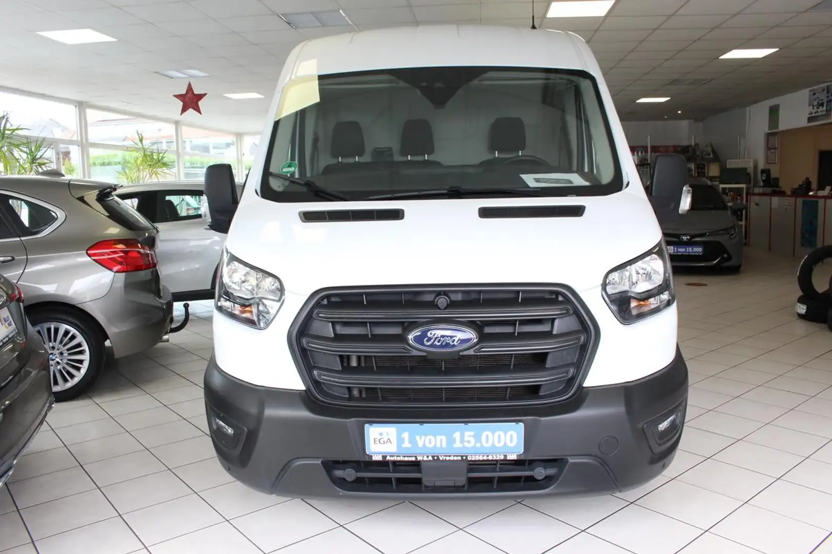 Ford Transit H2L1.Kamera.Tempomat.AHK Weiß - 2