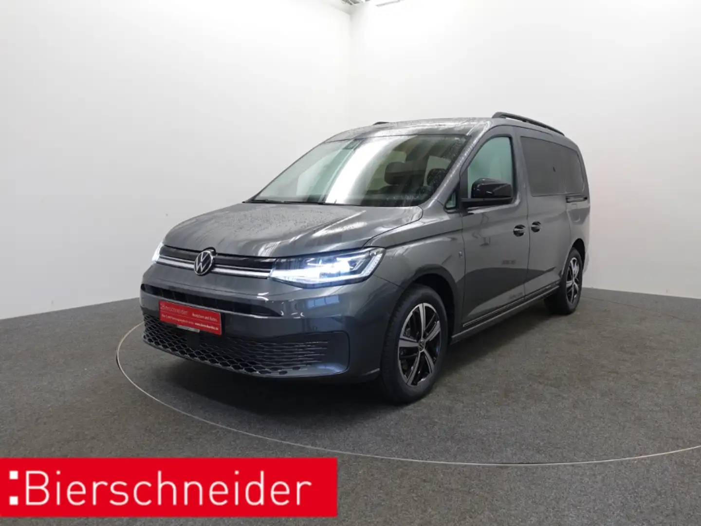 Volkswagen Caddy Life 7-Sitzer Dark Label 17 Alu NAVI Plus SH beh. Grau - 1