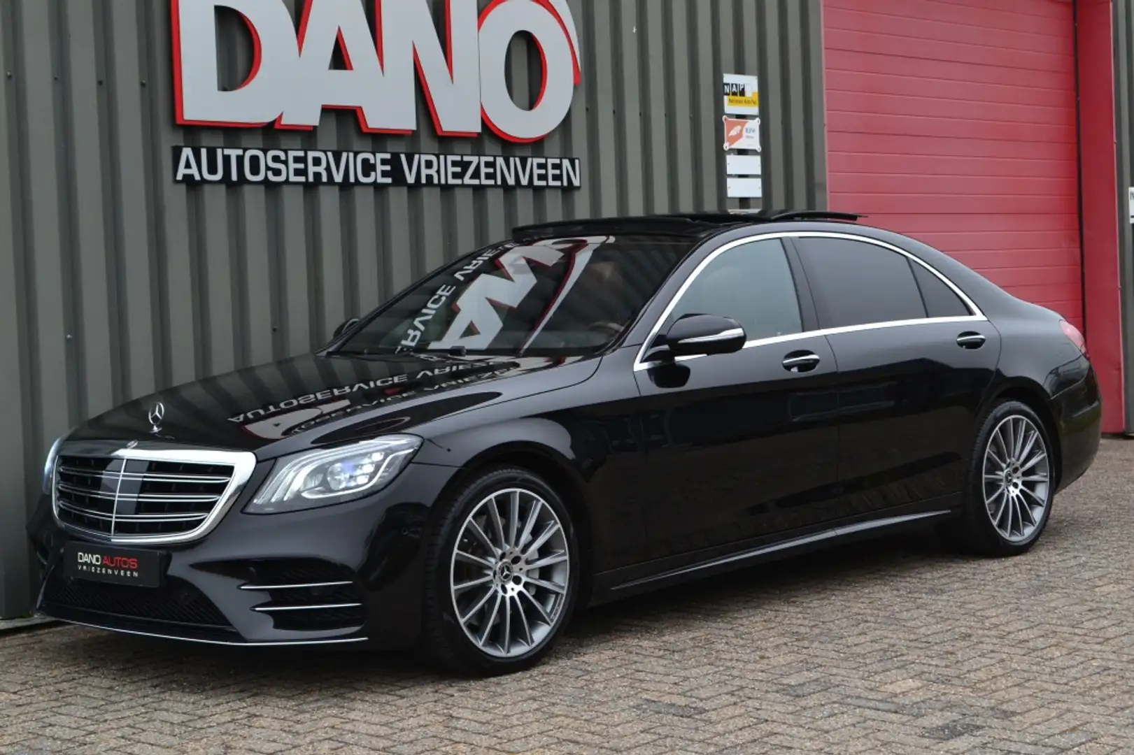 Mercedes-Benz S 400 400d 4Matic Lang Prestige Plus AMG Burmester/Pano/ Zwart - 1