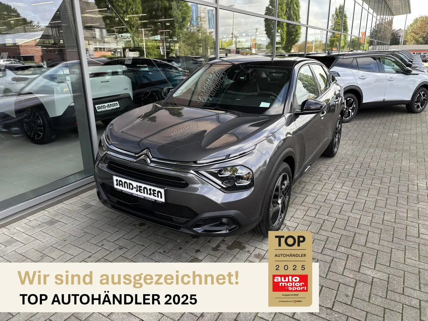 Citroen C4 Citroen C4 1.2 PT 130 VTR Sport Temp Kamera LED Grau - 1