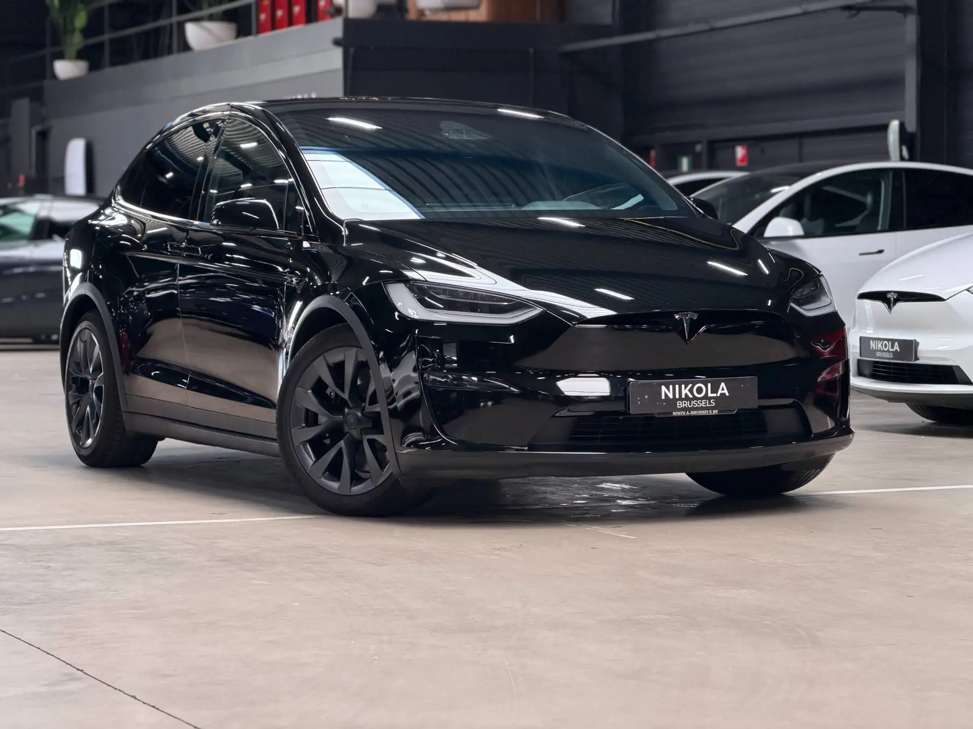 Tesla Model X E 750 kW 2023 검정 사진 1