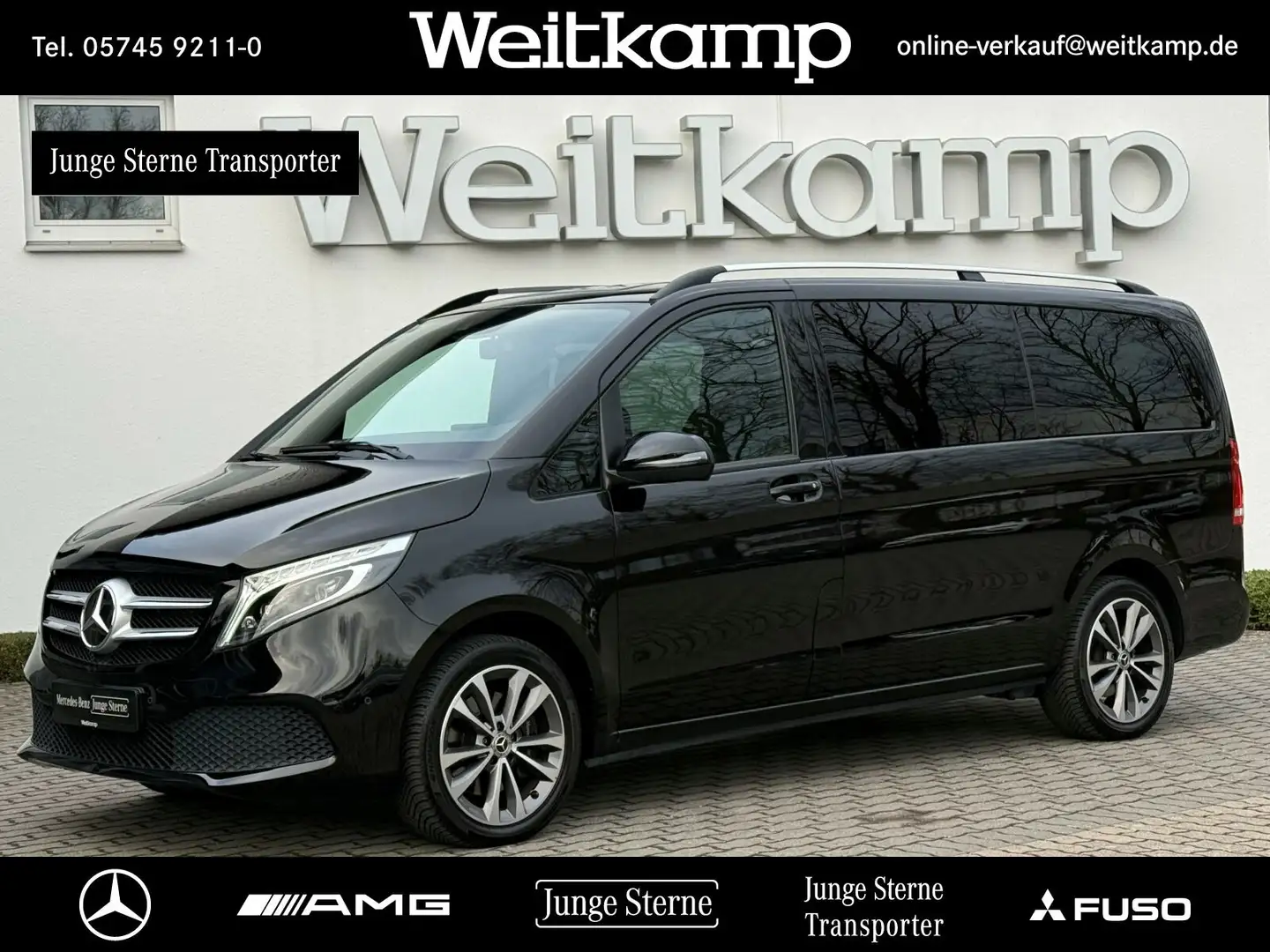 Mercedes-Benz V 250 V 250 d EDITION Lang LED+TISCH+AHK+DISTRO.+UVM. Schwarz - 1