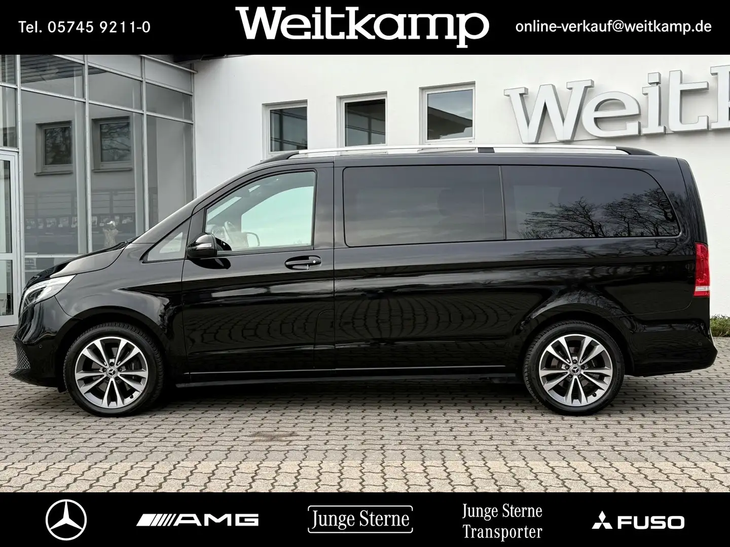 Mercedes-Benz V 250 V 250 d EDITION Lang LED+TISCH+AHK+DISTRO.+UVM. Schwarz - 2