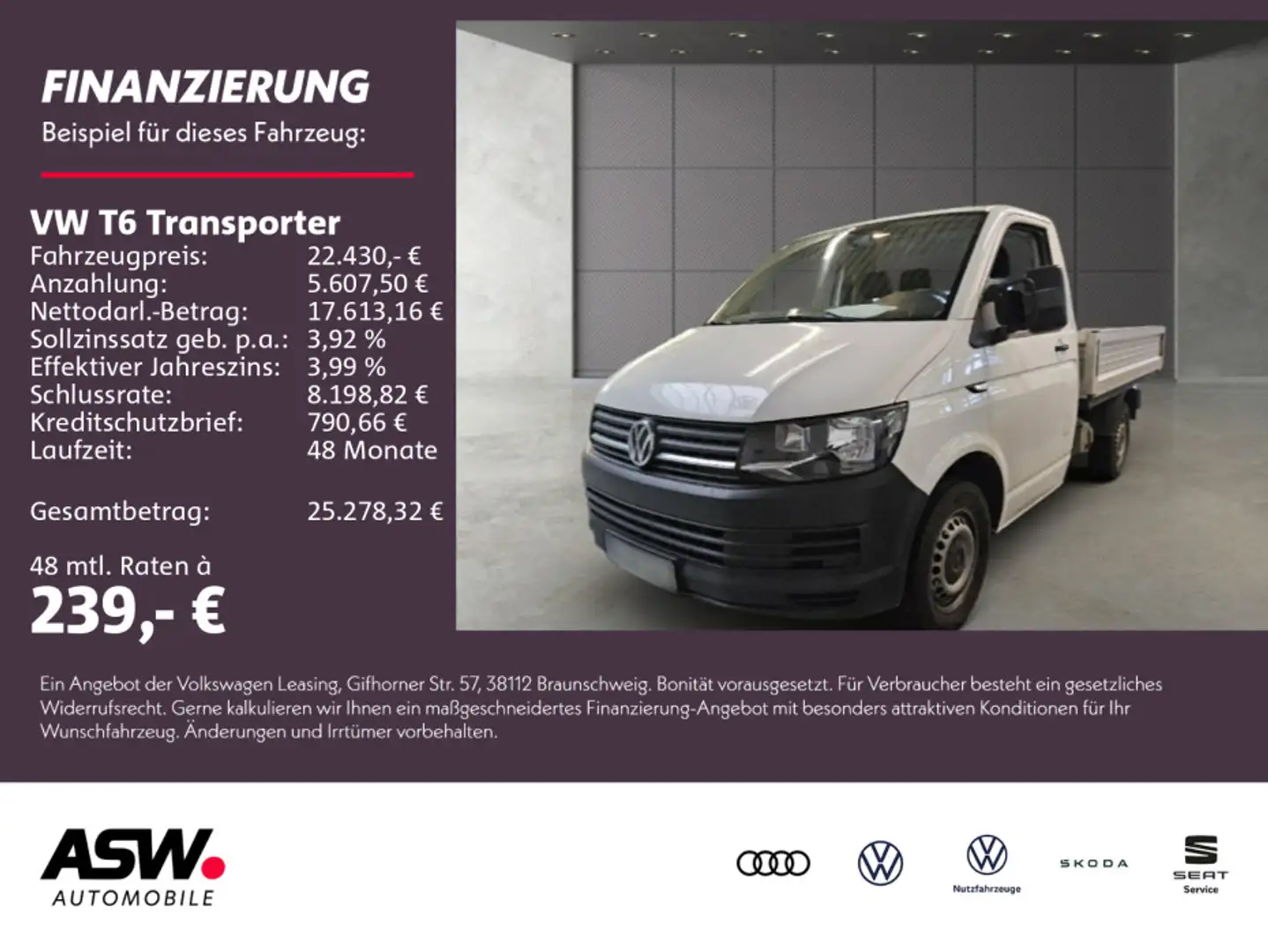 Volkswagen Sonstige Eika 2.0 TSI 6-Gang Bluetooth AHK Weiß - 1