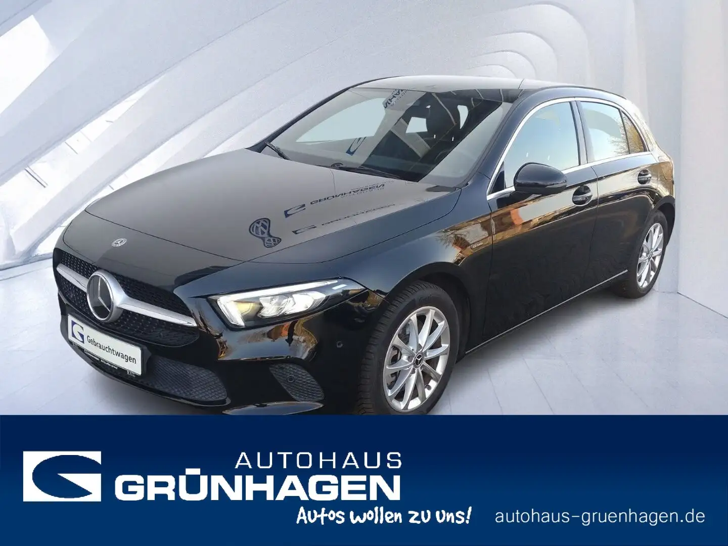 Mercedes-Benz A 250 A250 e Progressive Navi ACC LED Noir - 1
