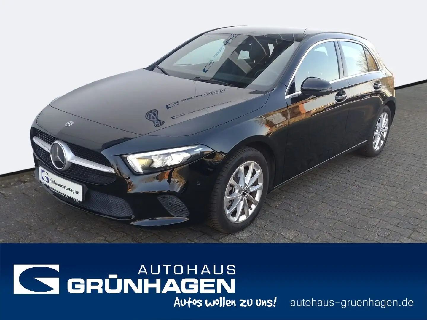 Mercedes-Benz A 250 e Progressive Navi ACC LED Schwarz - 1