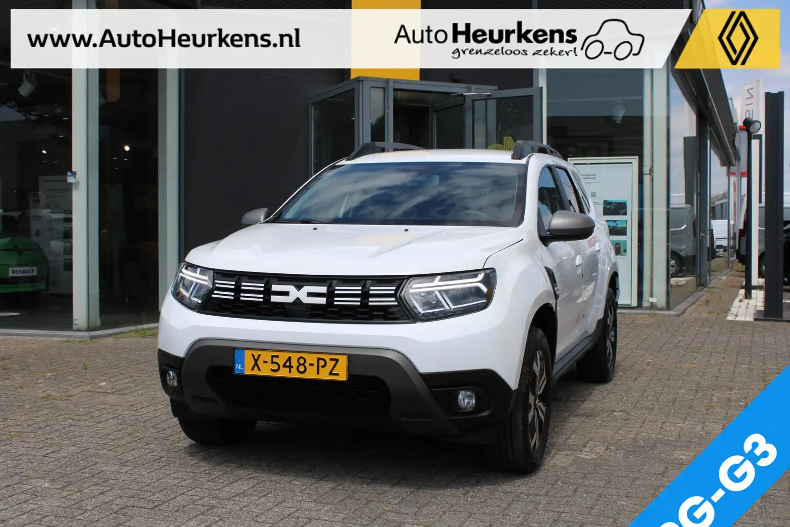Dacia Duster TCe 100 Bi-Fuel Journey l Origineel NL l Wit - 1